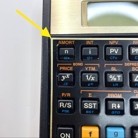 1982 Hewlett-Packard HP-12C Financial Calculator with Manual - Picture 16 of 16